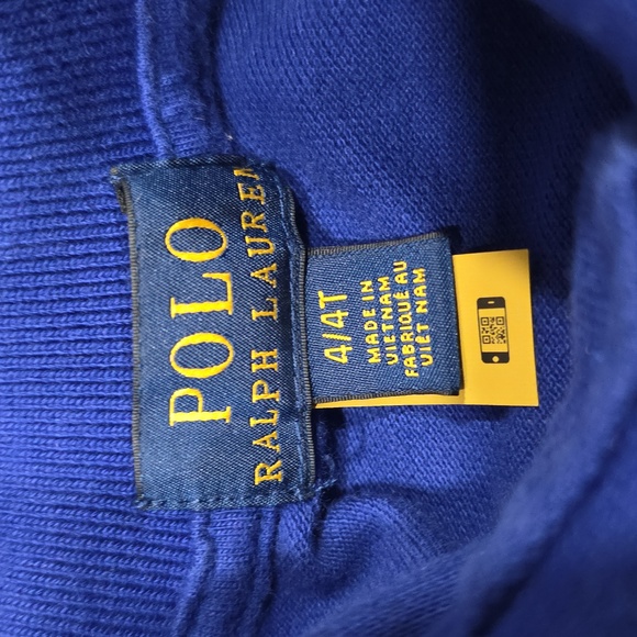 Polo by Ralph Lauren- BEAR Polo Shirt. Size 4T - Picture 3 of 4